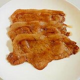 シンプルな豚の生姜焼き